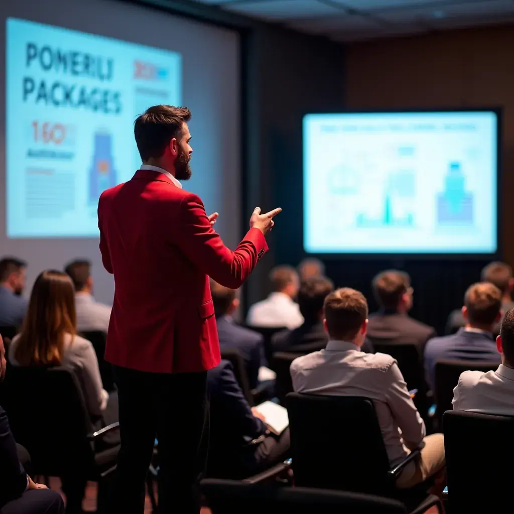 Team di professionisti in riunione strategica